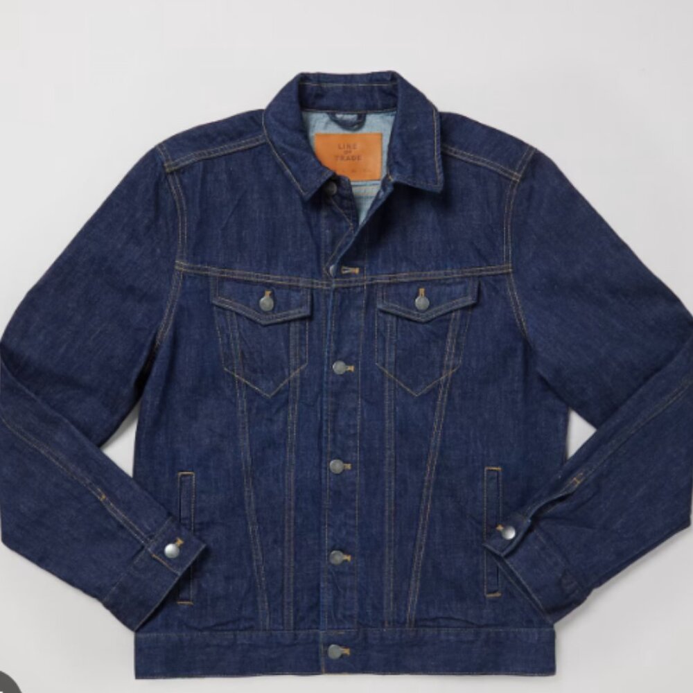 Line of Trade Montana Oversized Denim Trucker Jacket